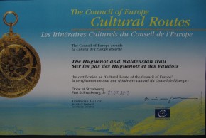 Das Zertifikat des Europarates
