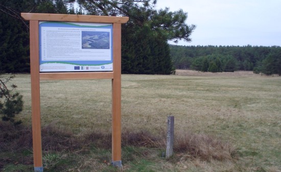 Bild der Infotafel auf den Franzosenwiesen