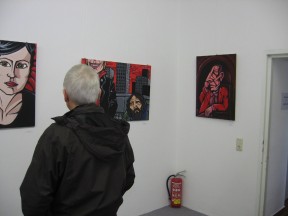 In der Ausstellung