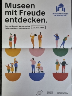 Plakat zu Internationaler Museumstag 2025